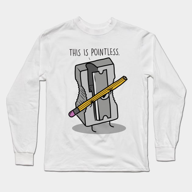 This is pointless. Long Sleeve T-Shirt by SoleVision